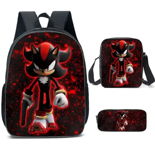 Set Scolaire Enfant avec Impressions Sonic