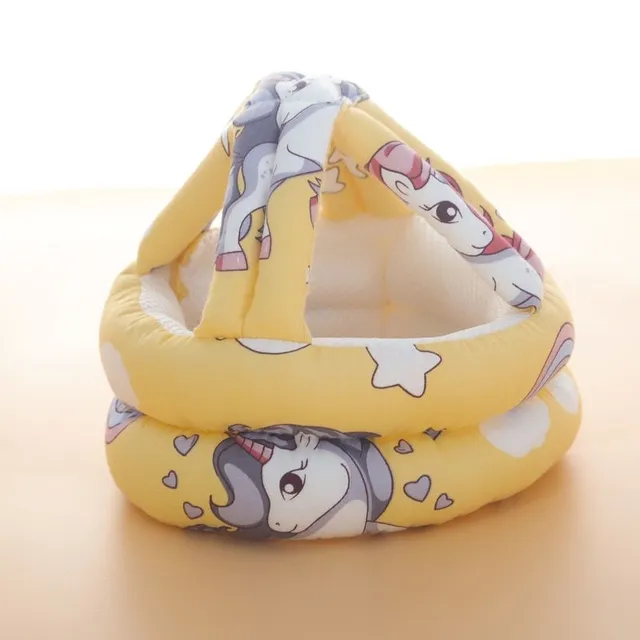 Mäkká pohodlná ochranná prilba pre dieťa proti nárazom do hlavy Lun
