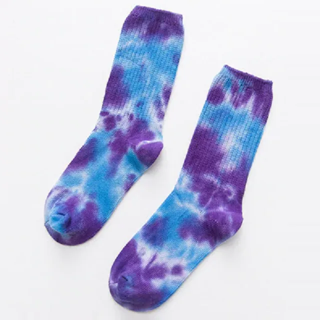 Batikované skateboardové ponožky