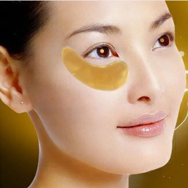 Zlatá kolagénová maska na oči - 10 balení