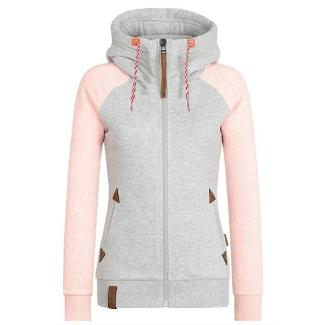 Damen Sweatshirt mit Rollkragenpullover