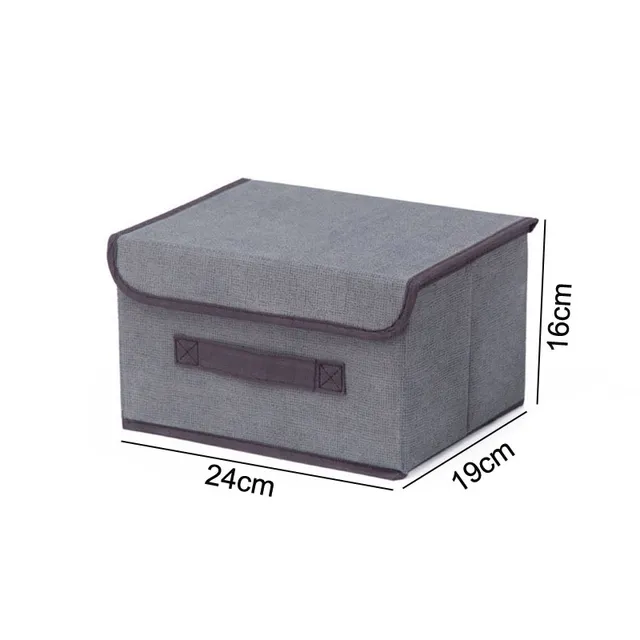 Storage box with lid