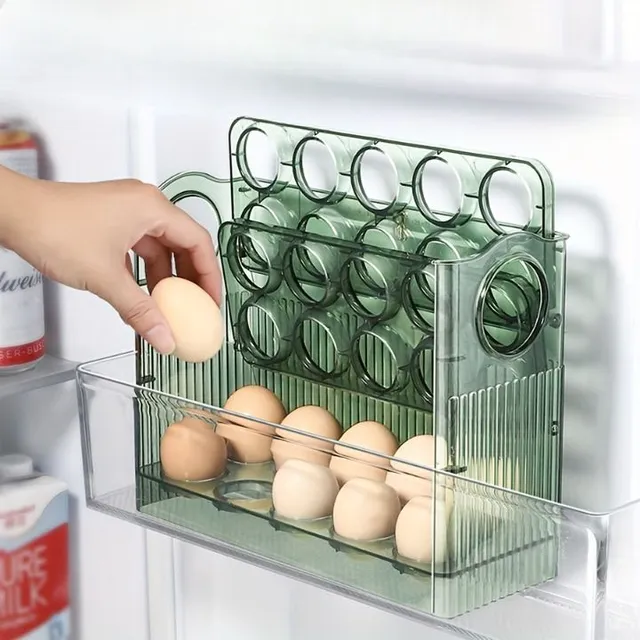 Automatický otočný organizér na vejce