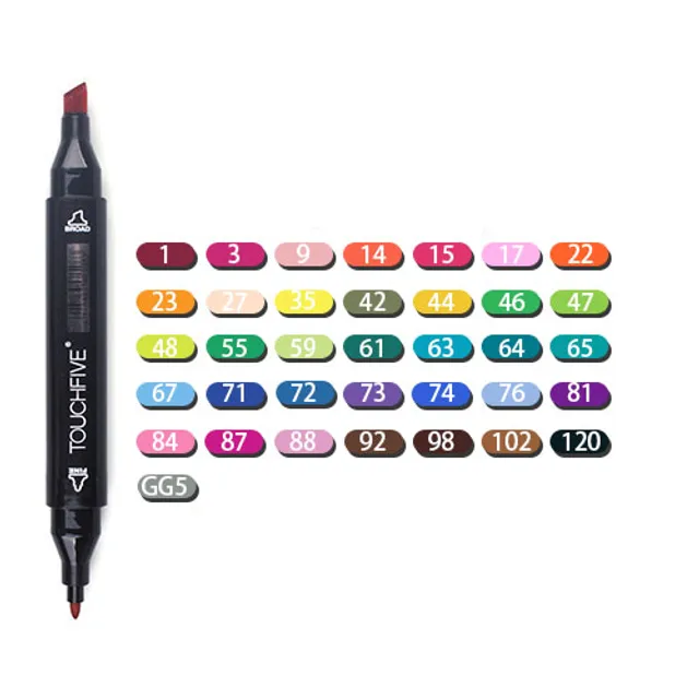 Large pack of markers