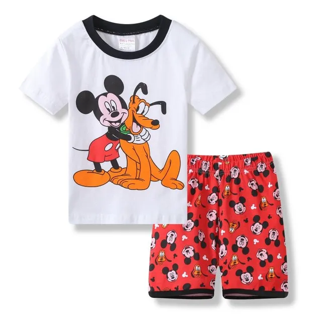 Dětské letní pyžámko Mickey & Minnie