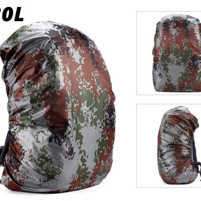 Camouflage backpack cover