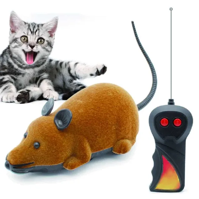 Myš na diaľkové ovládanie | Hračka pre mačky