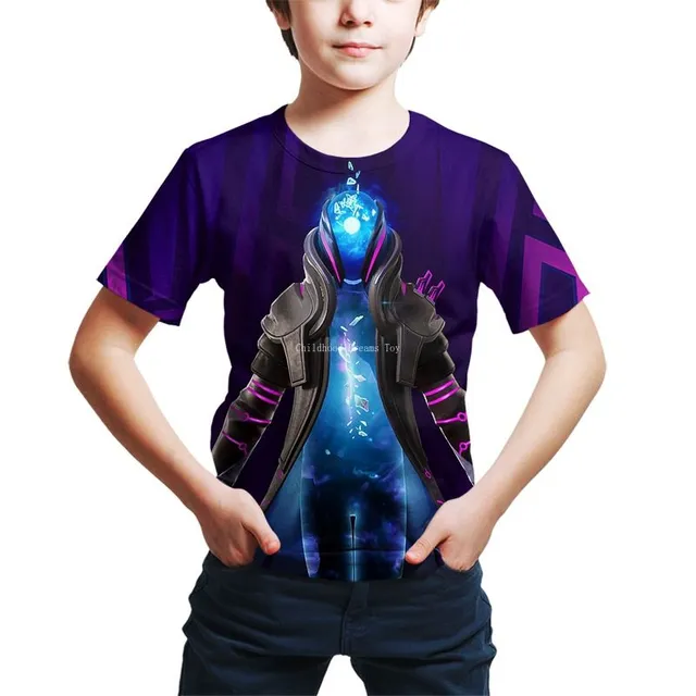 Magnifique t-shirt Fortnite pour enfants en différentes couleurs