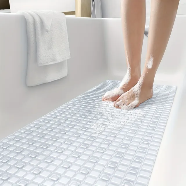 Extremely long non-slip bath mat (120 cm)