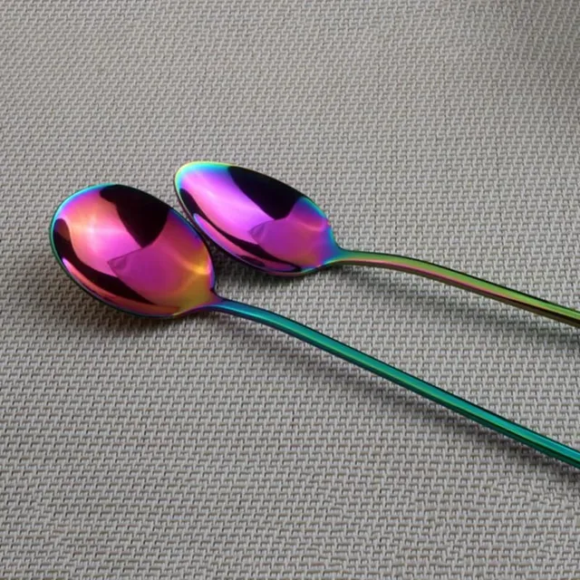 Rainbow teaspoon