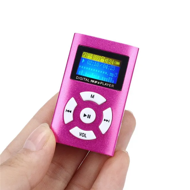 Miniodtwarzacz MP3 - 5 kolorów
