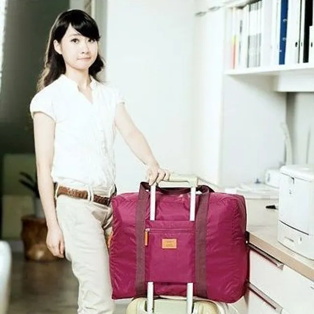 Practical Travel Luggage - Red