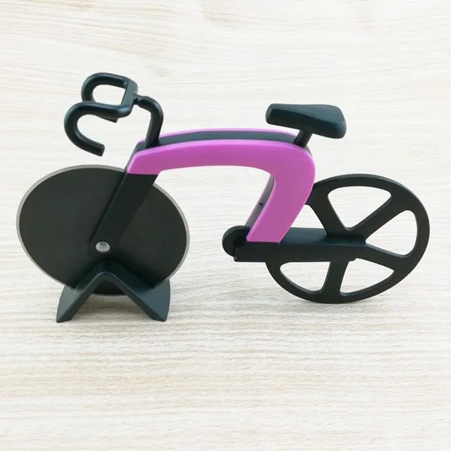 Bicycle pizza cutter