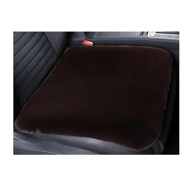 Plush car seat cushion - various colours