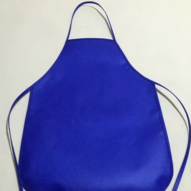 Baby waterproof single color apron Noah