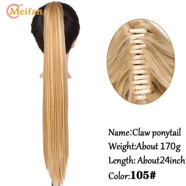 Rövid Wavy Claw Conytail Clip A haj kiterjesztései Fekete Barna Pony Tail Clip In Hair Tail Natural Fake Hair Extensions