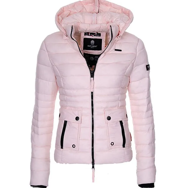 Women's modern jacket for autumn Menna pink s