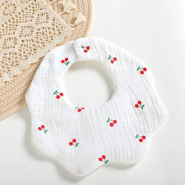 Baby cotton bib - various motifs