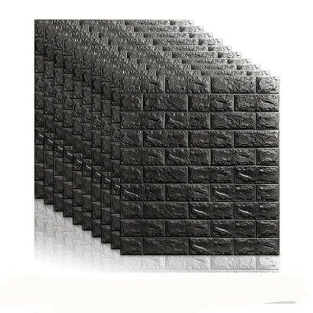 3D wallpaper on the wall / Bricks