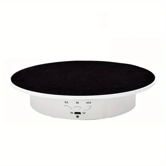 Elegant electric swivel stand Velvet - Automatic swivel stand with load capacity up to 8 kg for photographic products