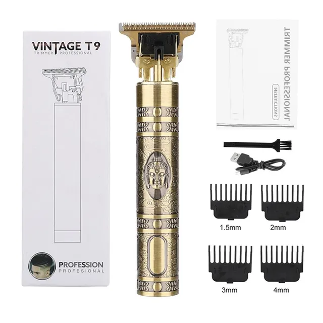 Wireless hair and beard trimmer