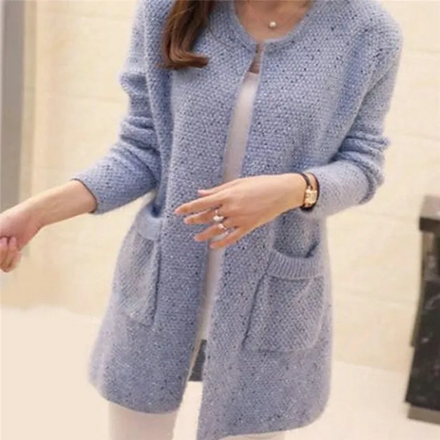 Damski casual  Knitted Cardigan