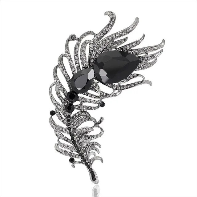 Luxury modern Depa lapel brooch