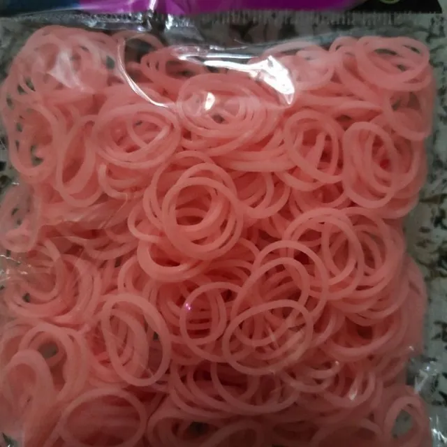 Set of silicone rubber bands for making bracelets - several colour variations Pradeep