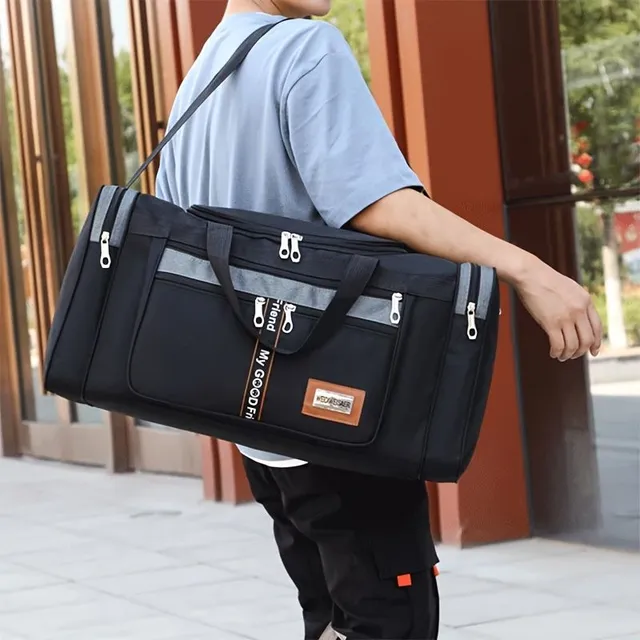 Tágas Travel Bag Kerekkel, Könnyű Multifunkcionális Sport és Fitness Bag, Könnyű Bag