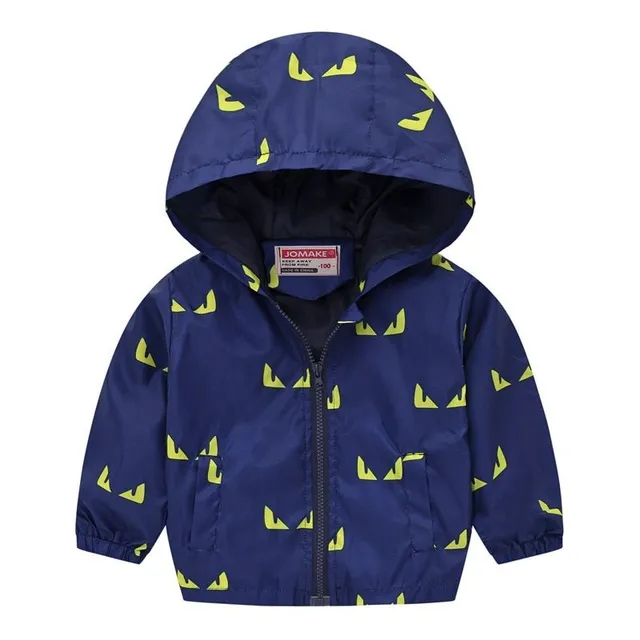 Boys spring windbreakers with hood