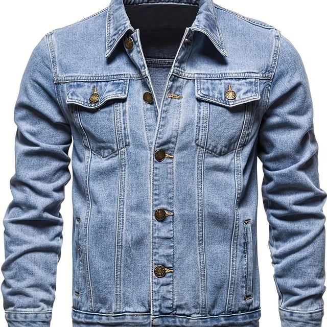 Pánske retro Denim Jacket