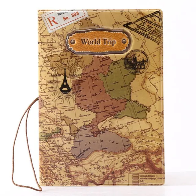 Designer travel passport case in several styles