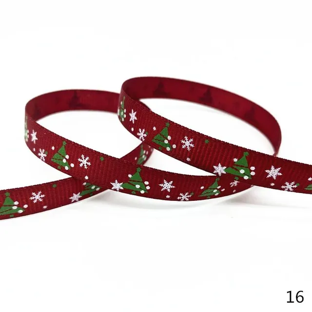 Christmas ribbon with print