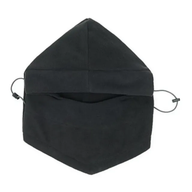 Polar fleece hood with hood informal cap heat heater