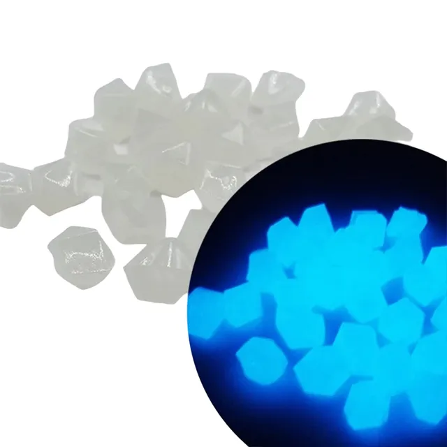 Decorative glowing stones 100 pcs