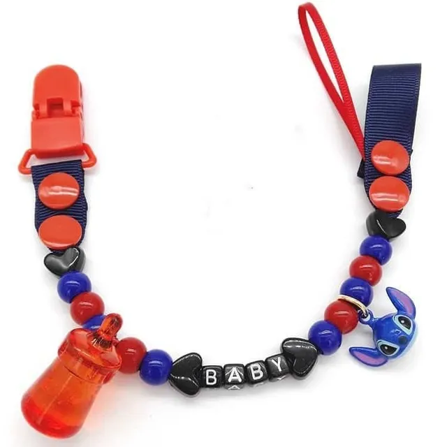 Toy with pacifier necklace © Babysitters