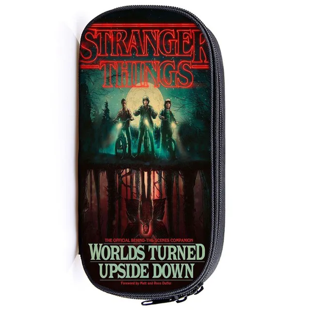 Stranger Things pencil case for school and office supplies