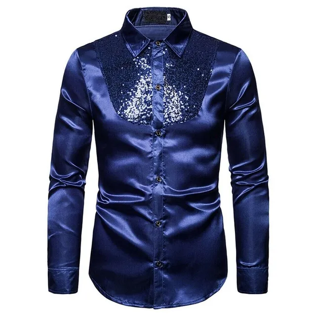 Men's shirt sequins Maribel