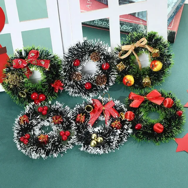 Christmas wreath for doors, windows and walls to create Christmas atmosphere at home