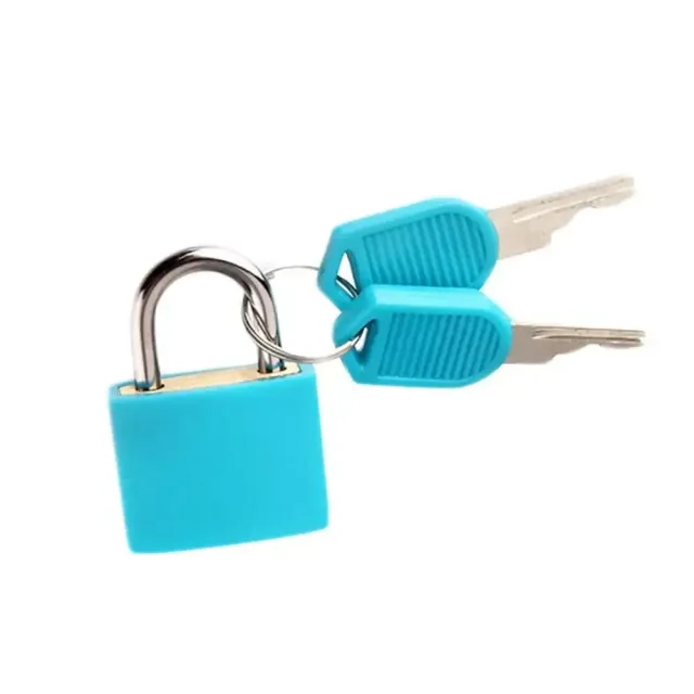 Color lock for locker, trunk or backpack with 2 keys