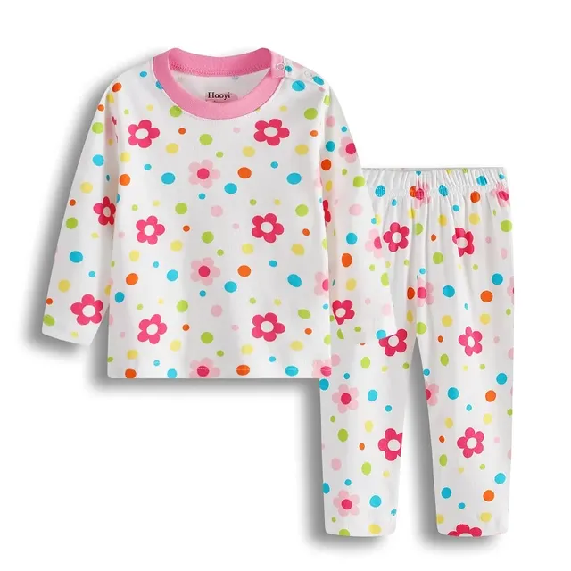 Children's pajamas for boys and girls with long sleeves (3-24 months)