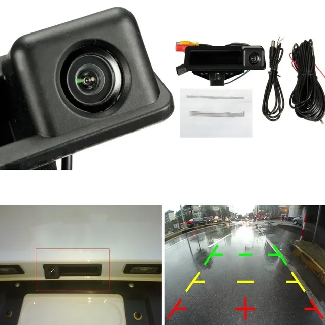 Rear parking car camera for BMW