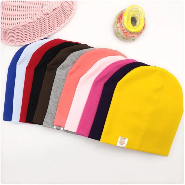 Spring colourful hat for girls and boys.