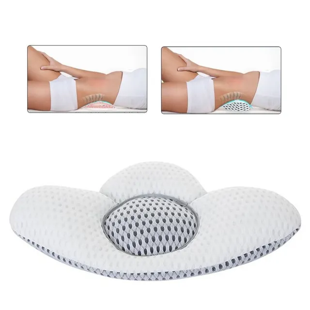 Orthopedic pillow for lumbar spine support - straightening of lordosis and kyphosis + suitable for pregnant women