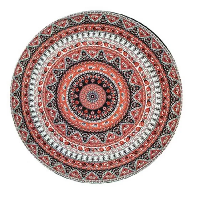 Modern original stylish beach towel with theme colorful mandala