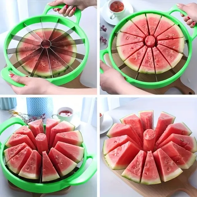 Stainless steel watermelon cutter