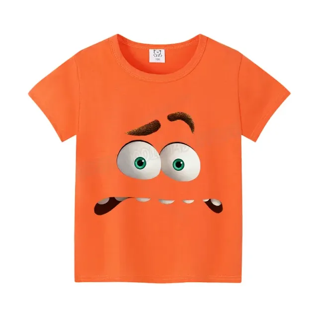 Baby Breathable T-shirt with short sleeve with potis favorite characters from a fairy tale In the head 2 - Inside Out 2