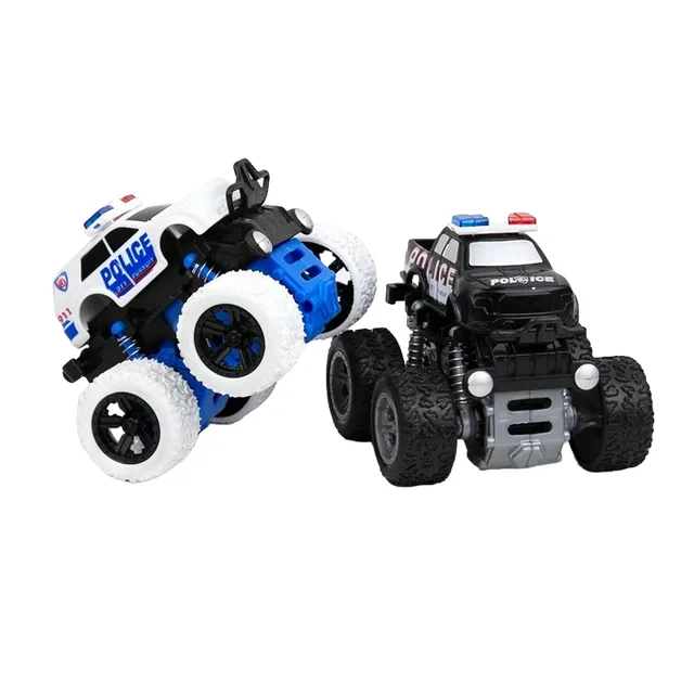 Monster Truck Field Police Car