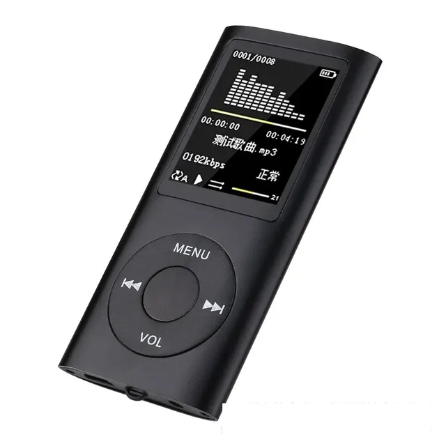 Przenośny odtwarzacz MP3 i MP4 z radiem FM i wy