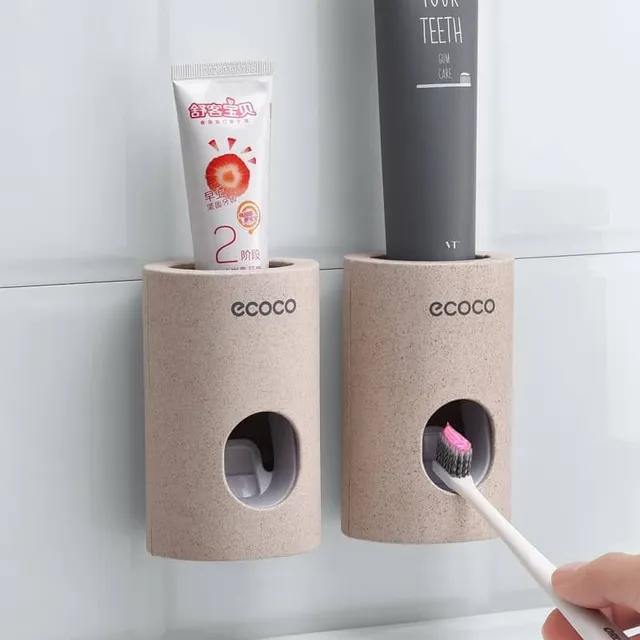 Wall dispenser for toothpaste